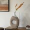 19-Inch Farmhouse Vase - Decorative Piece for Boho Kitchen, Bedroom Table, Home Office, Living Room or Shelf Decor - Large Vase for Console, Coffee Table, and Entryway Centerpieces